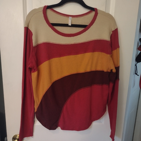 Free People Movement Y2K Color lock Top Size Medium - Picture 2 of 7